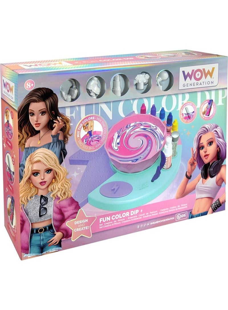 WOW Generation Kids Euroswan - Creative Dip in Paint Wow Generation, Multicoloured (WOW00027) - Image 1